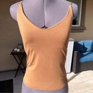 Gaze Tan Camisole Top
